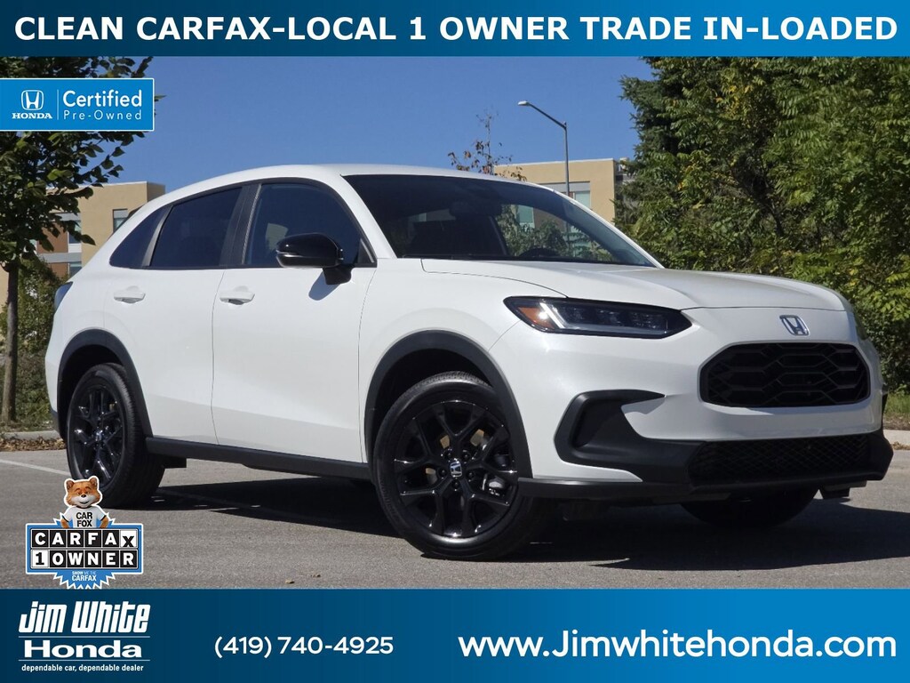 Certified 2023 Honda HR-V Sport SUV