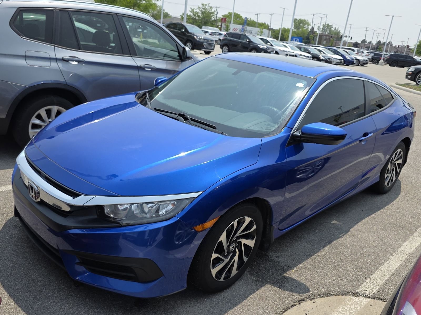 Certified 2016 Honda Civic LX-P with VIN 2HGFC4B00GH311215 for sale in Maumee, OH