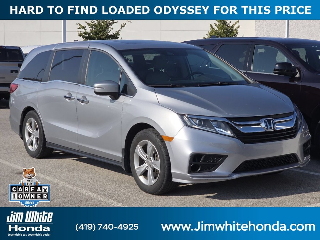 Certified 2019 Honda Odyssey EX-L Minivan/Van