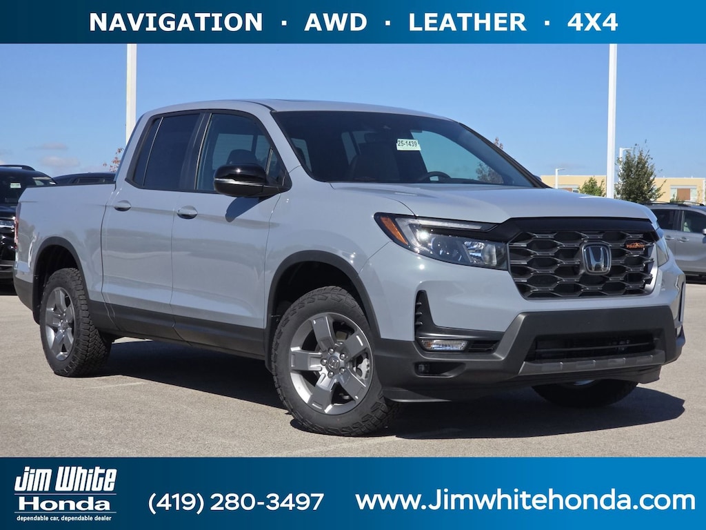 New 2025 Honda Ridgeline TrailSport Truck Crew Cab
