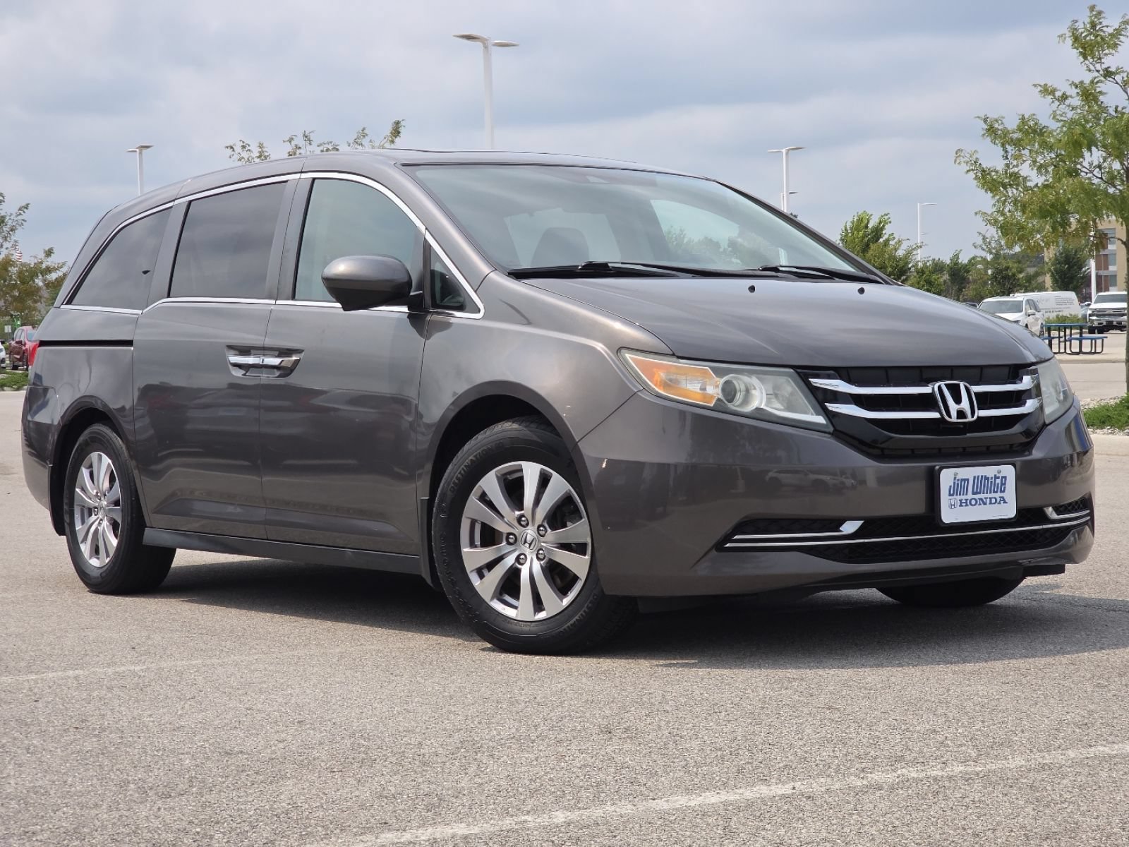 Used 2014 Honda Odyssey EX-L with VIN 5FNRL5H60EB053827 for sale in Maumee, OH