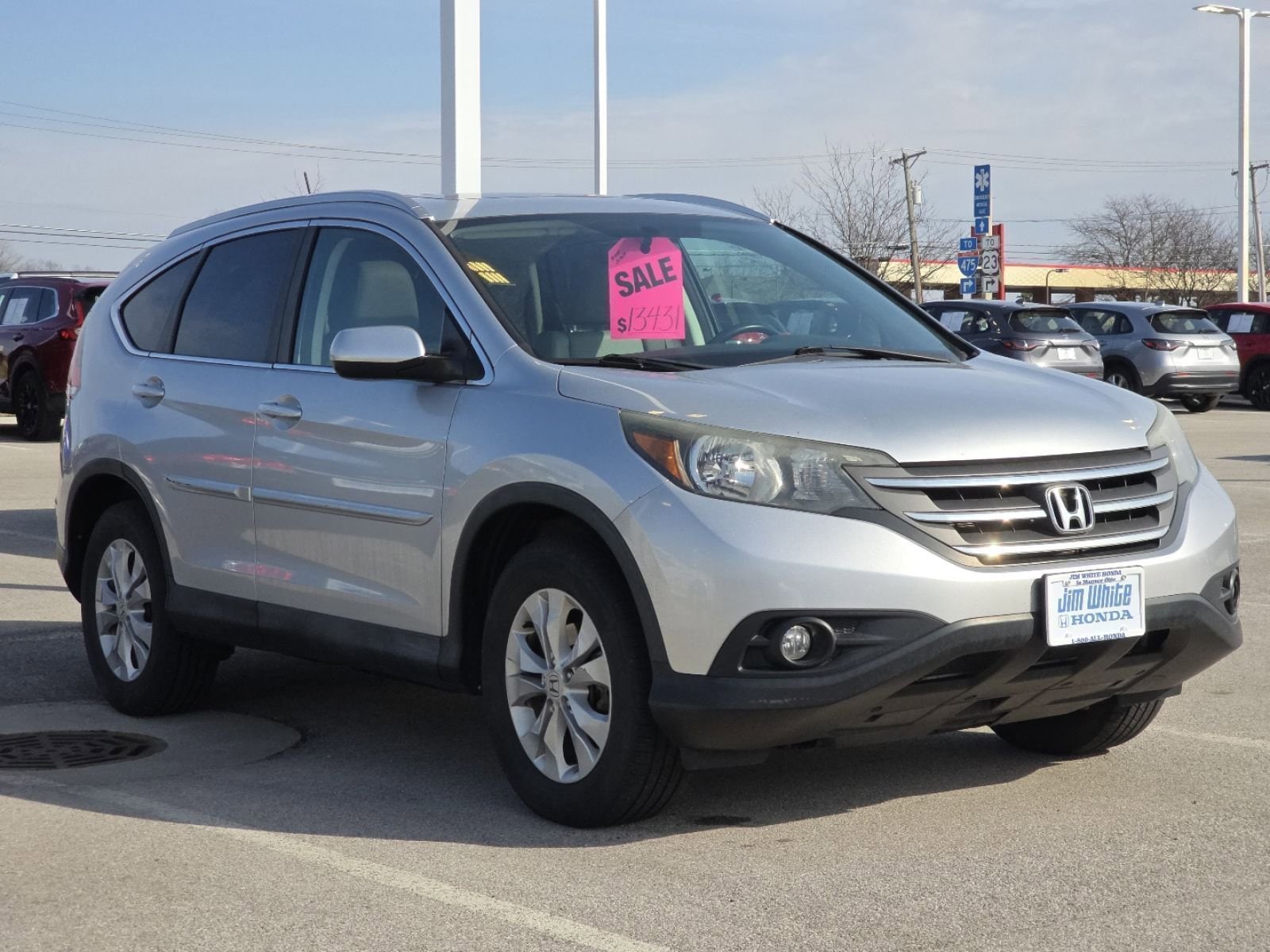 Used 2014 Honda CR-V EX-L with VIN 2HKRM4H77EH646098 for sale in Maumee, OH