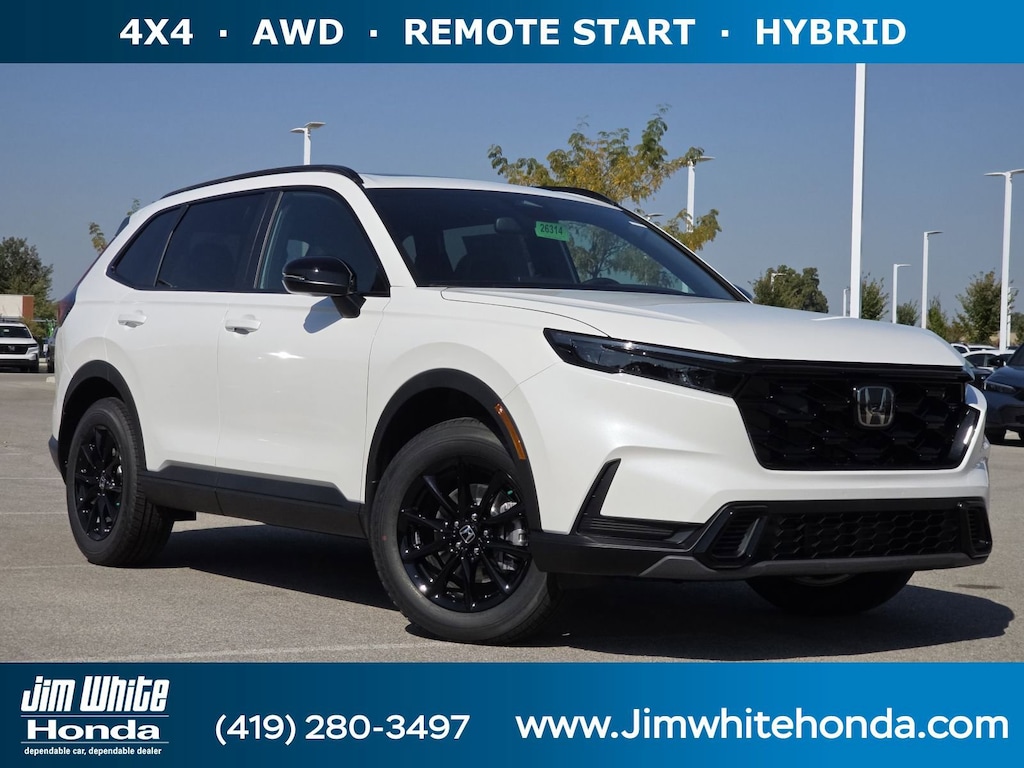 New 2026 Honda CR-V Hybrid Sport SUV