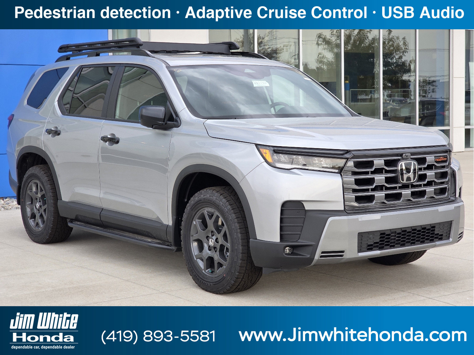 New 2026 Honda Pilot TrailSport SUV