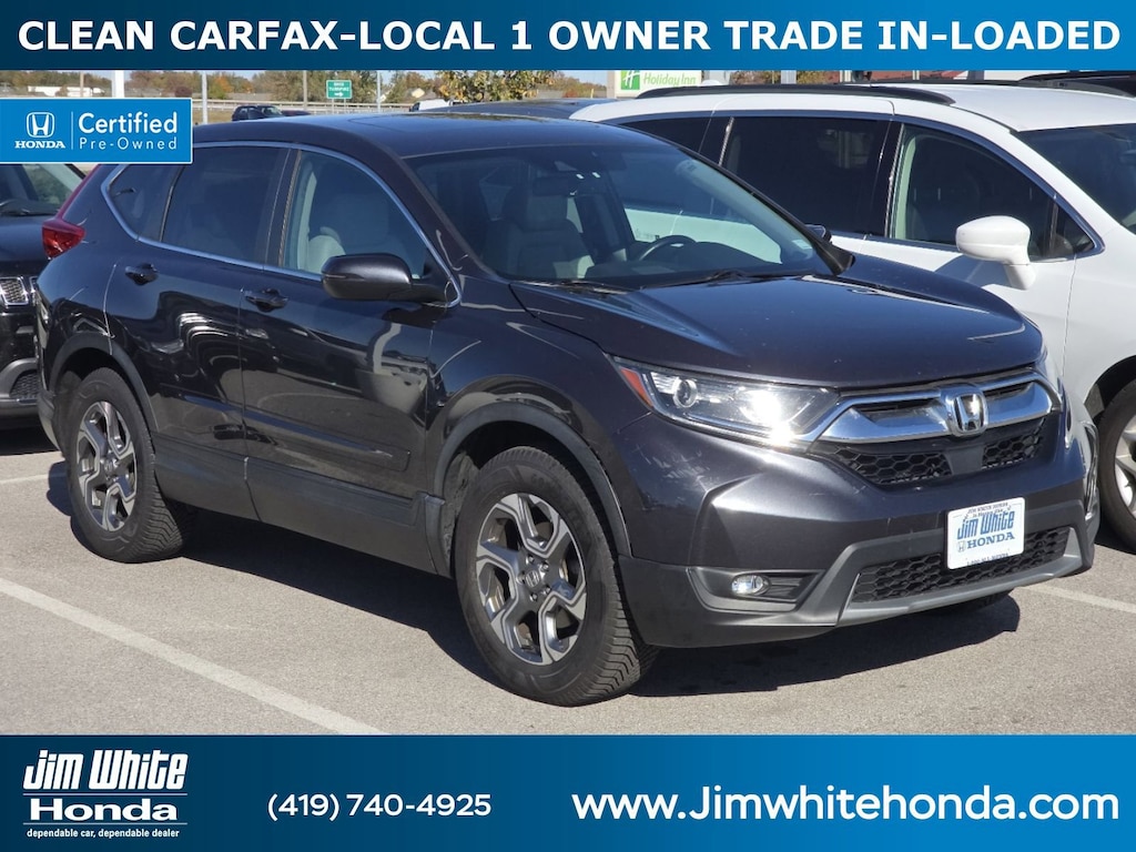 Certified 2017 Honda CR-V EX-L SUV