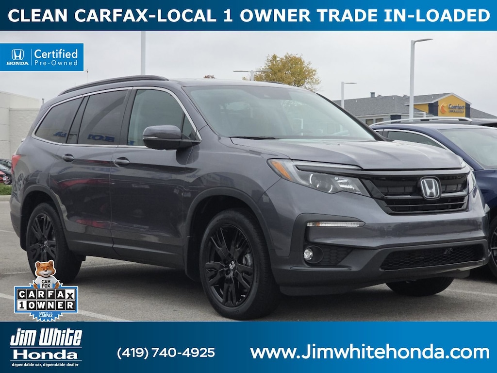 Certified 2022 Honda Pilot Special Edition SUV