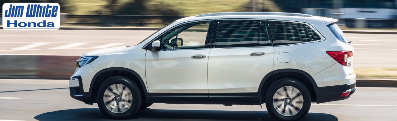 Honda vehicle outside Jim White Honda