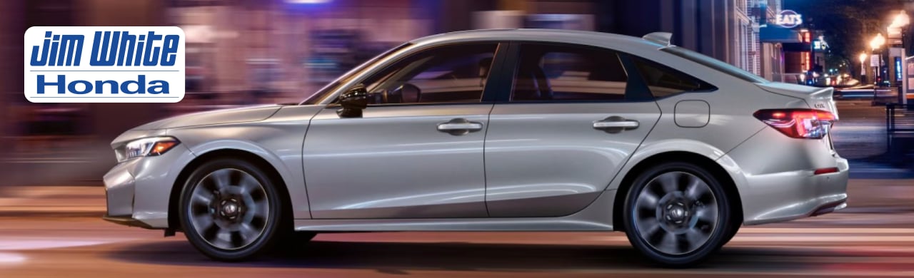 Interior view of the 2026 Honda Civic showcasing updated technology and modern design