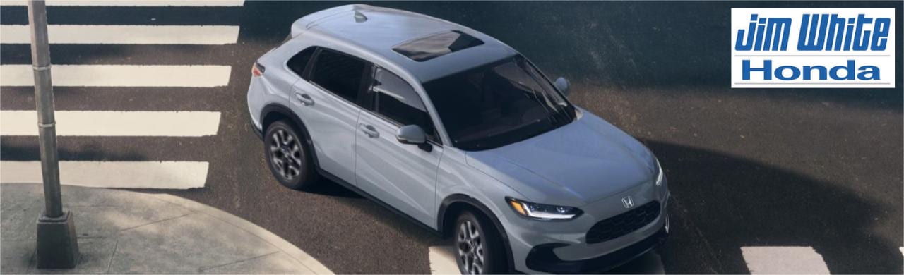 2026 Honda HR-V compact SUV parked outdoors, showing modern styling