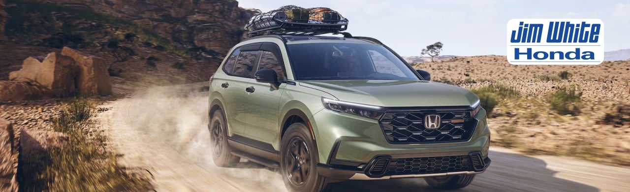 2026 Honda CR-V Hybrid TrailSport navigating an off-road trail in Northwest Ohio