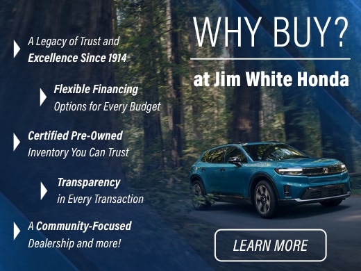 Why Buy from Jim White Honda