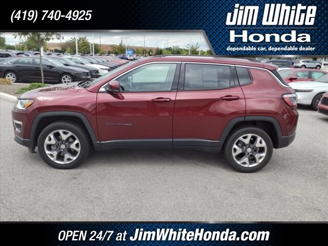 Used 2020 Jeep Compass Limited with VIN 3C4NJDCB7LT167342 for sale in Maumee, OH