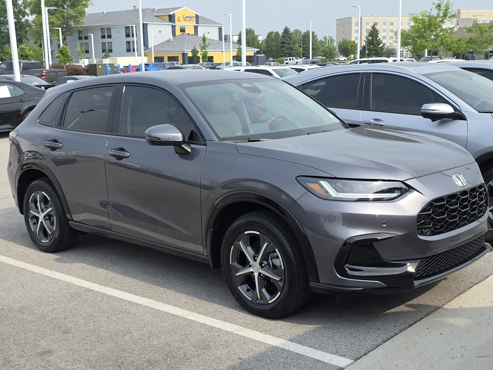 Certified 2023 Honda HR-V EX-L with VIN 3CZRZ2H79PM726645 for sale in Maumee, OH