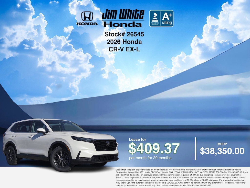 2026 Honda CR-V EX-L photo 3