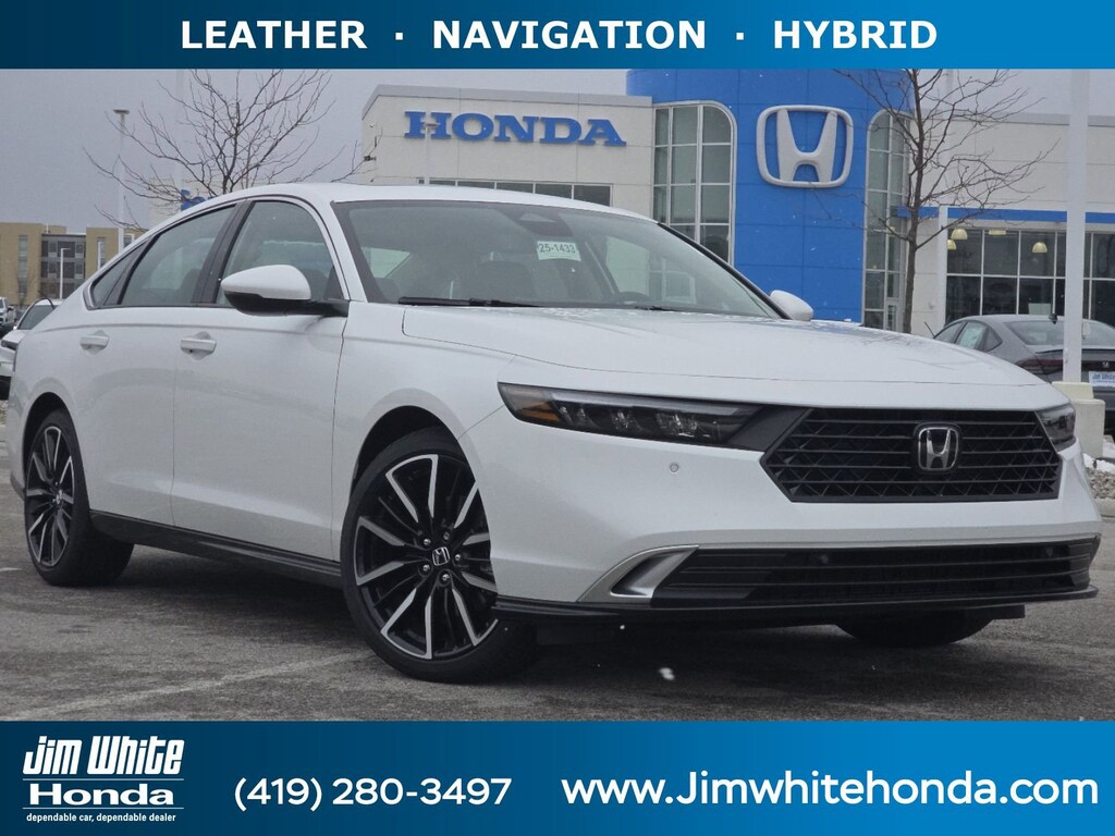 New 2025 Honda Accord Hybrid Touring Sedan