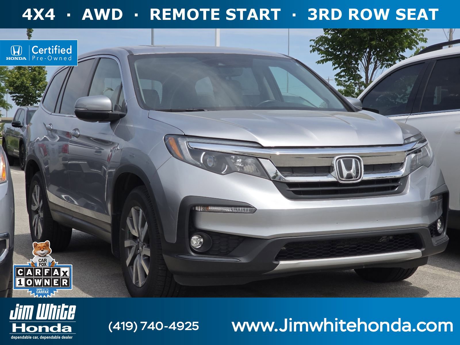 2019 Honda Pilot 4WD EX-L's photo