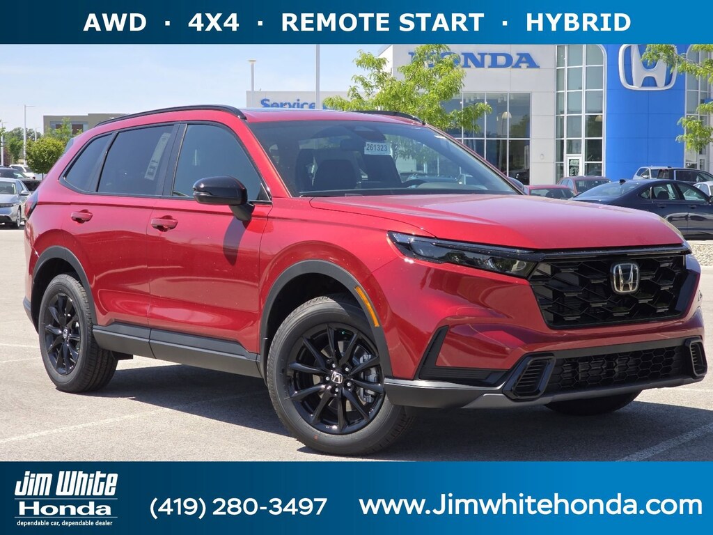 New 2026 Honda CR-V Hybrid Sport SUV