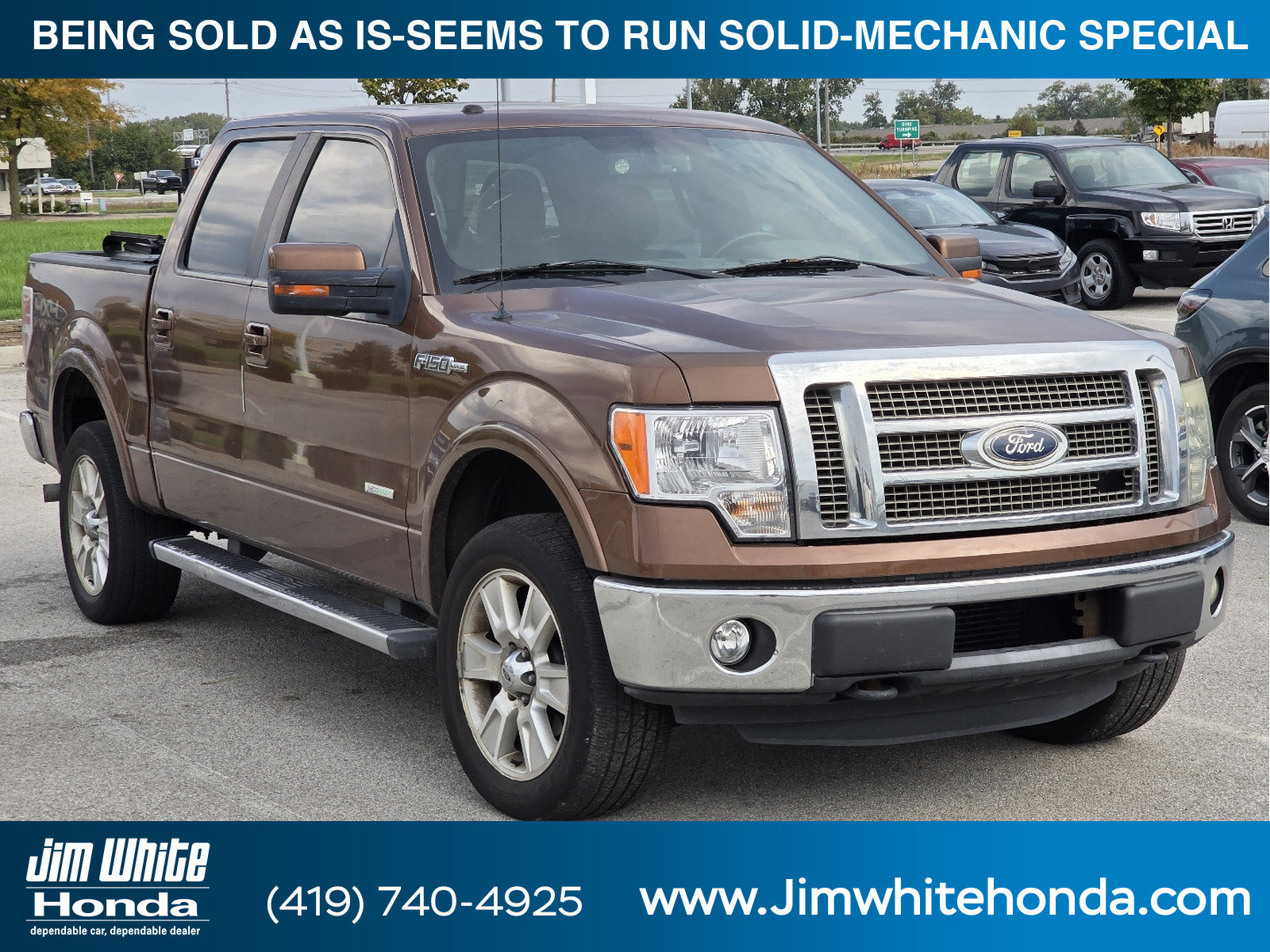 Used 2011 Ford F-150 Lariat with VIN 1FTFW1ET7BFC47341 for sale in Maumee, OH