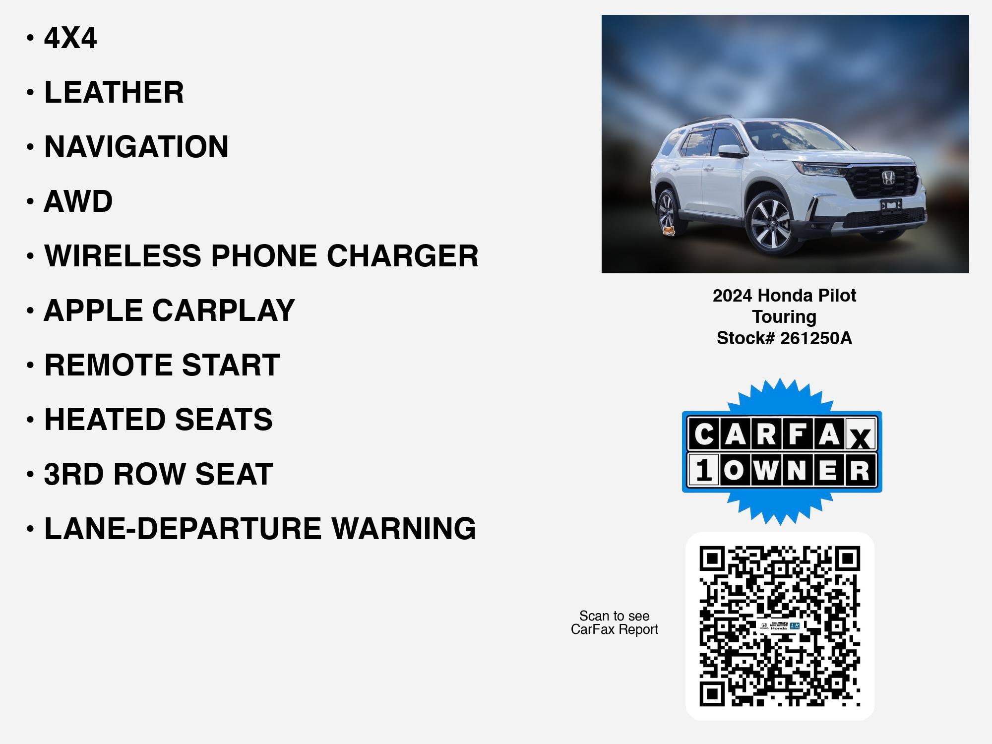 2024 Honda Pilot Touring - Photo 7