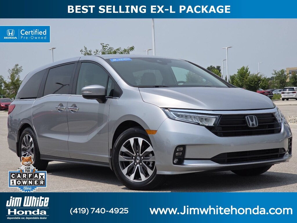 Certified 2024 Honda Odyssey EX-L Minivan/Van