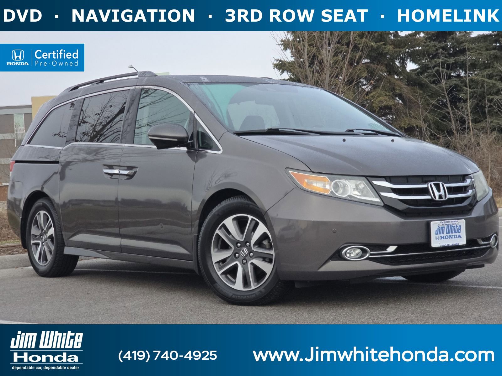 2016 Honda Odyssey Touring's photo