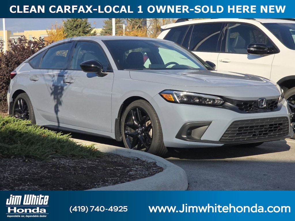 Certified 2023 Honda Civic Sport Hatchback