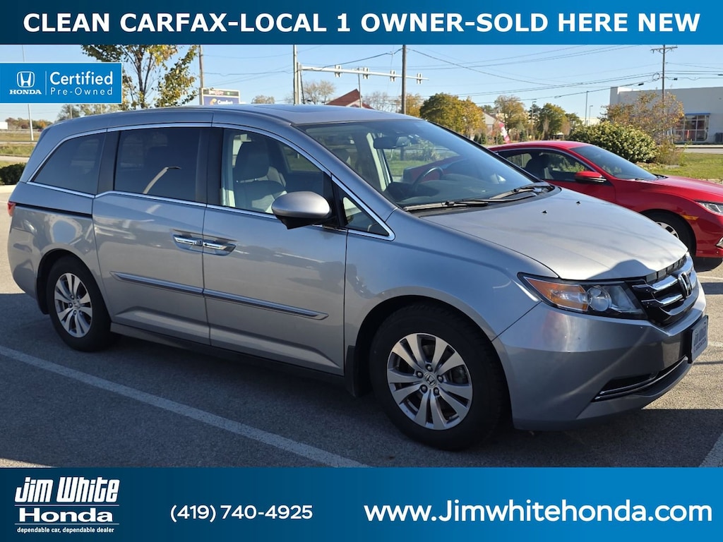 Certified 2017 Honda Odyssey EX-L Minivan/Van