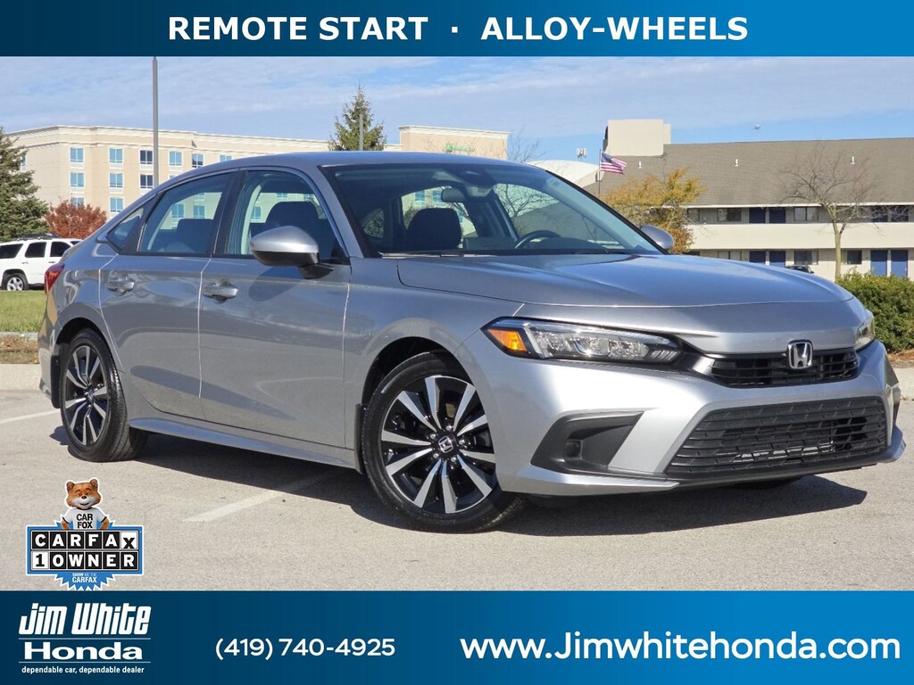 Certified 2023 Honda Civic EX Sedan