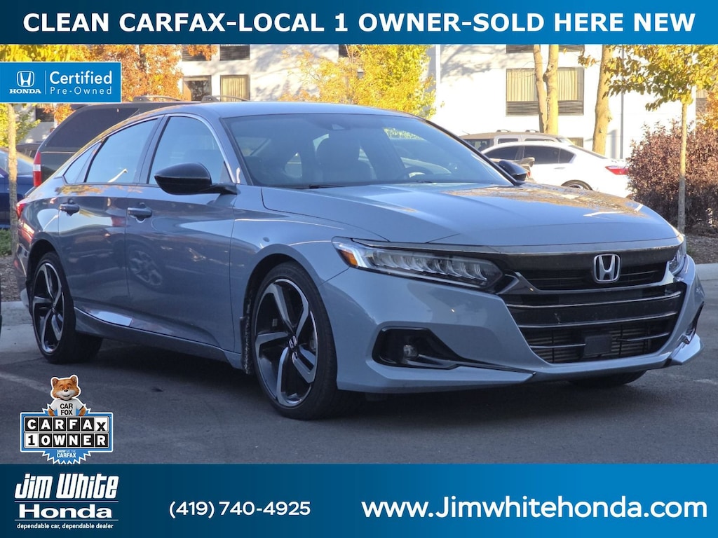 Certified 2022 Honda Accord Sport Sedan