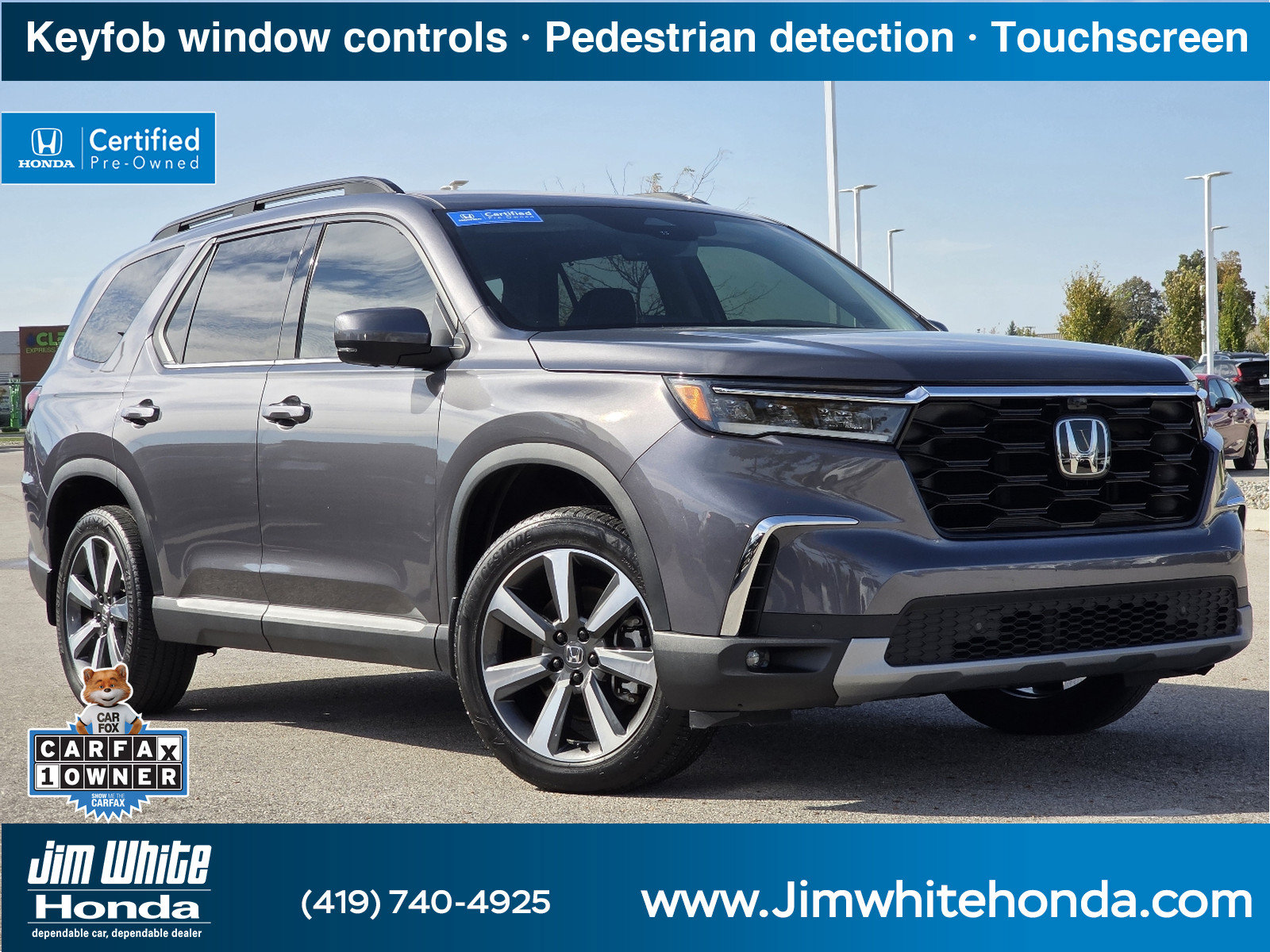 Certified 2024 Honda Pilot Elite SUV