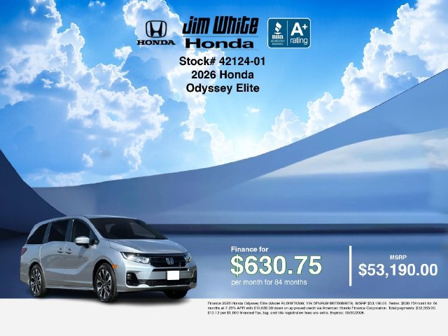 2026 Honda Odyssey Elite - Photo 26