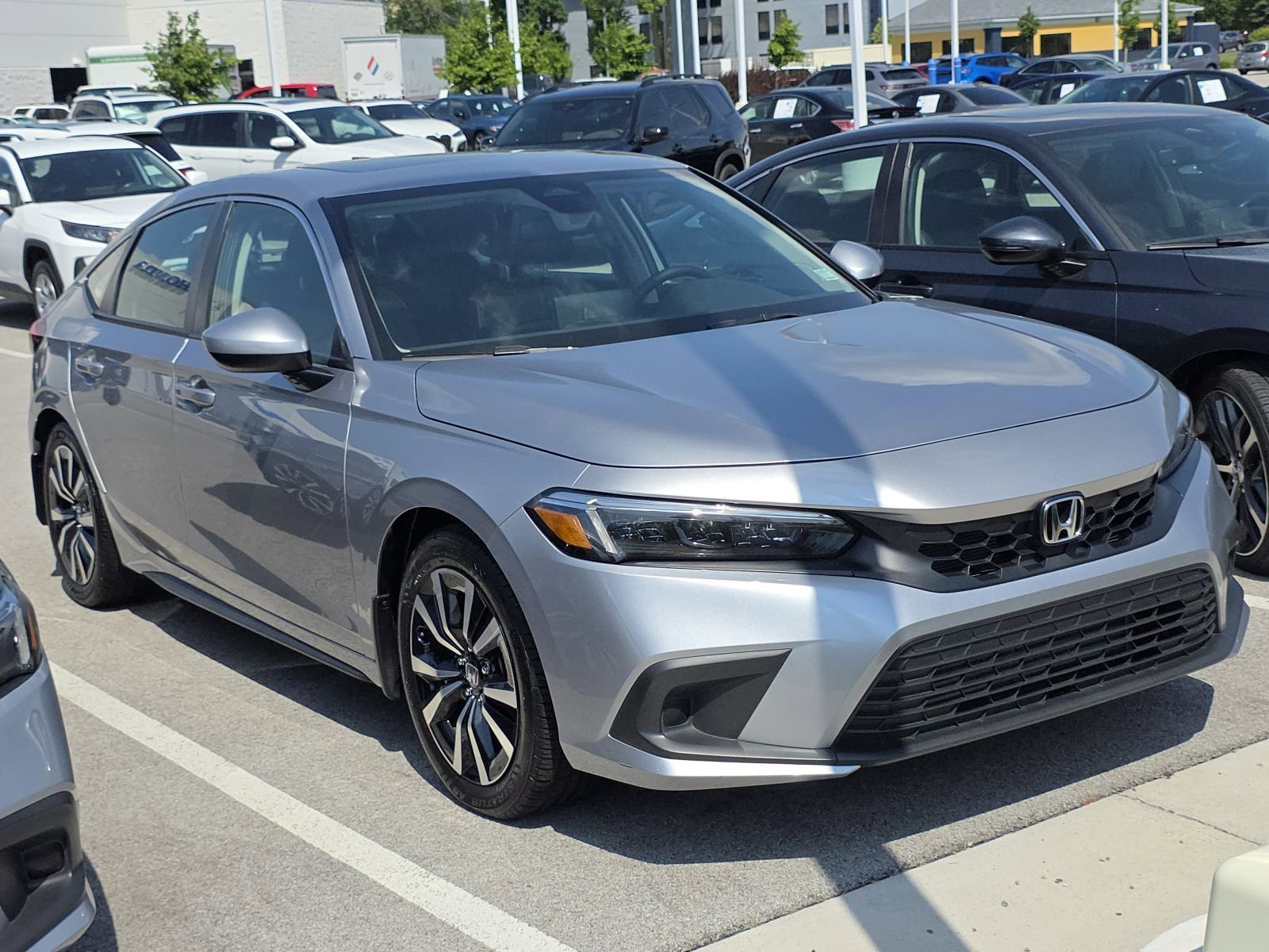 Certified 2022 Honda Civic Hatchback EX-L with VIN 19XFL1H78NE017894 for sale in Maumee, OH