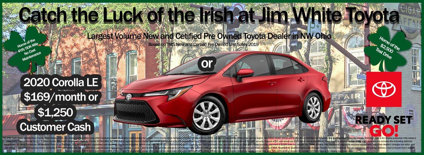 Jim White Toyota | Dealership Serving Toledo and Maumee