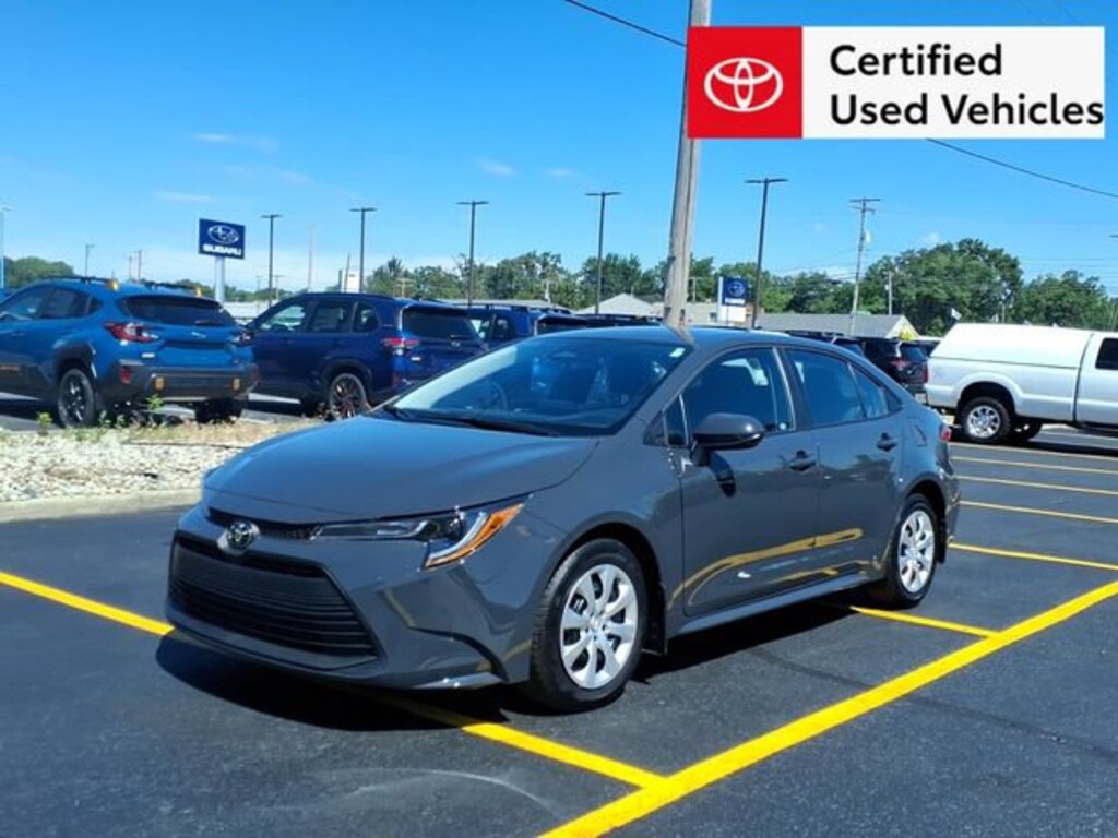 Certified 2025 Toyota Corolla LE Sedan