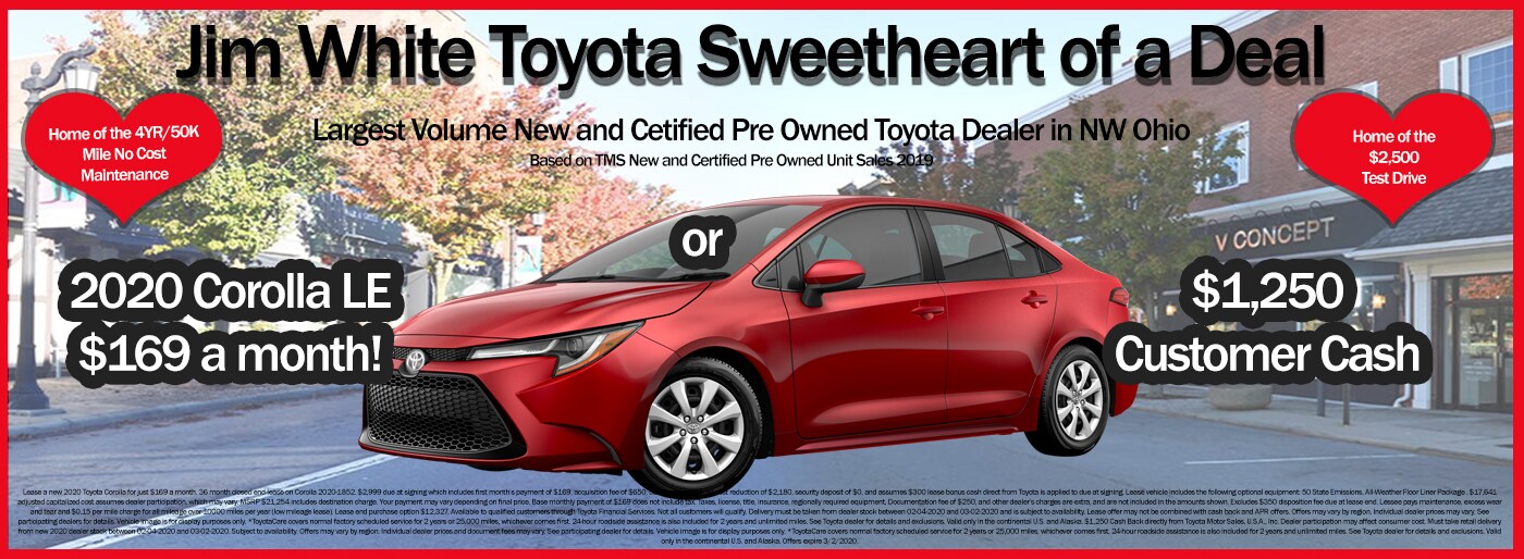 Jim White Toyota | Dealership Serving Toledo and Maumee