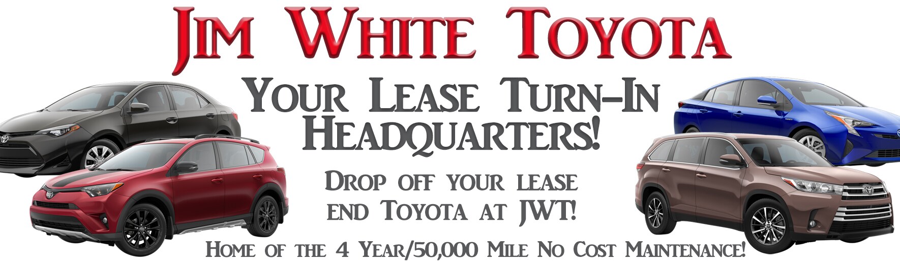 Jim White Toyota Dealership Serving Toledo and Maumee