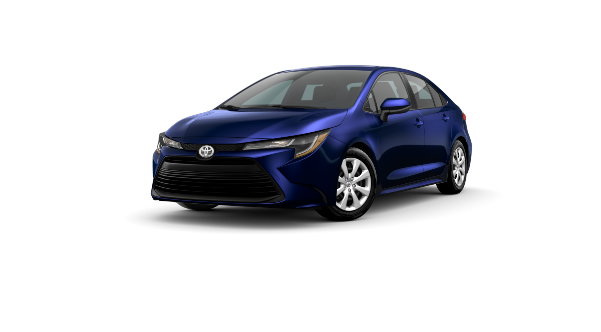 Toyota corolla hybrid blue deals