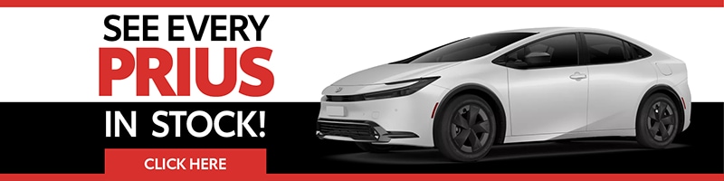 SEE EVERY PRIUS IN STOCK