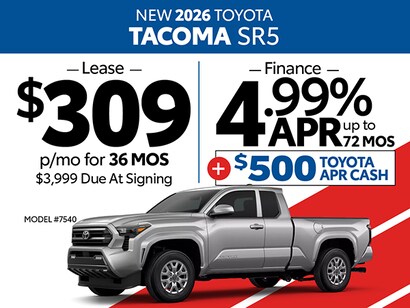 Toyota Tacoma Specials in Toledo, OH | Jim White Toyota