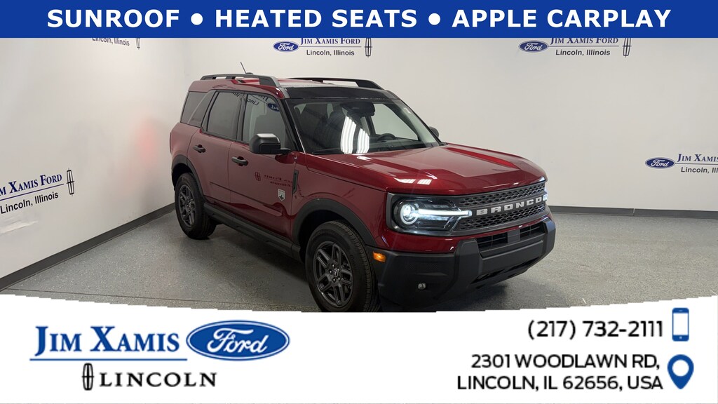 New 2025 Ford Bronco Sport Big Bend SUV