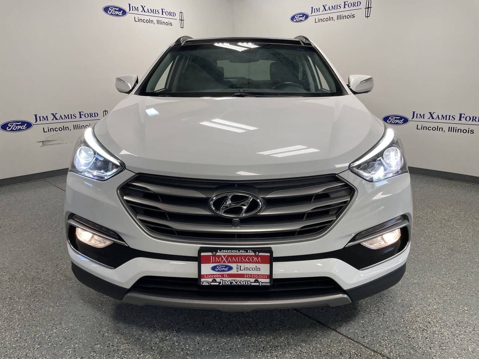 Used 2017 Hyundai Santa Fe Sport 2.0T with VIN 5XYZW4LA9HG449944 for sale in Pana, IL