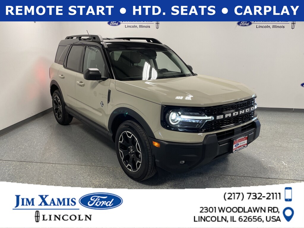 New 2025 Ford Bronco Sport SUV