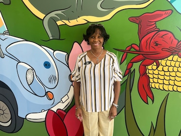 Staff member Pat Smith from 740f72b052da