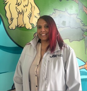 Staff member Tangelia Thomas from 740f72b052da