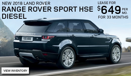 Lease A New 2018 Land Rover Range Sport Hse Sel For 649 Per Month