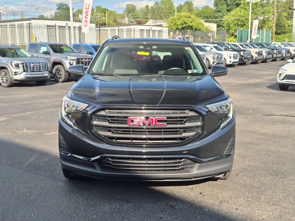 Used 2021 GMC Terrain SLE with VIN 3GKALTEV4ML339200 for sale in Moosic, PA