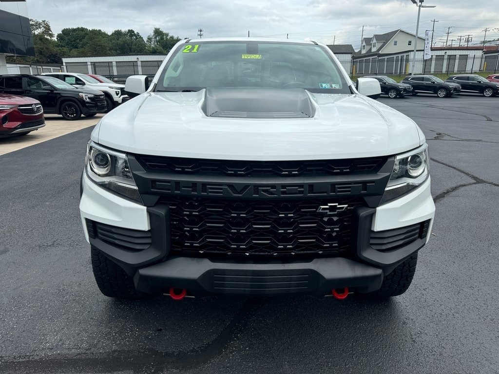 Certified 2021 Chevrolet Colorado ZR2 with VIN 1GCGTEEN4M1293585 for sale in Moosic, PA