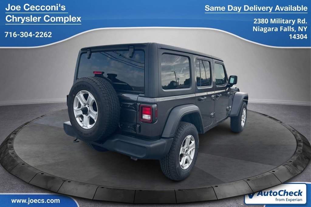 Used 2019 Jeep Wrangler Unlimited Sport S SUV