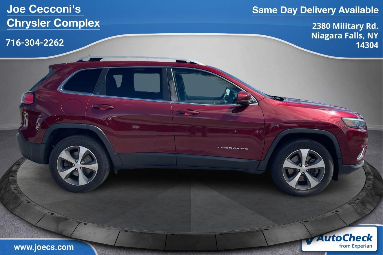 Used 2021 Jeep Cherokee Limited with VIN 1C4PJMDX6MD148064 for sale in Niagara Falls, NY