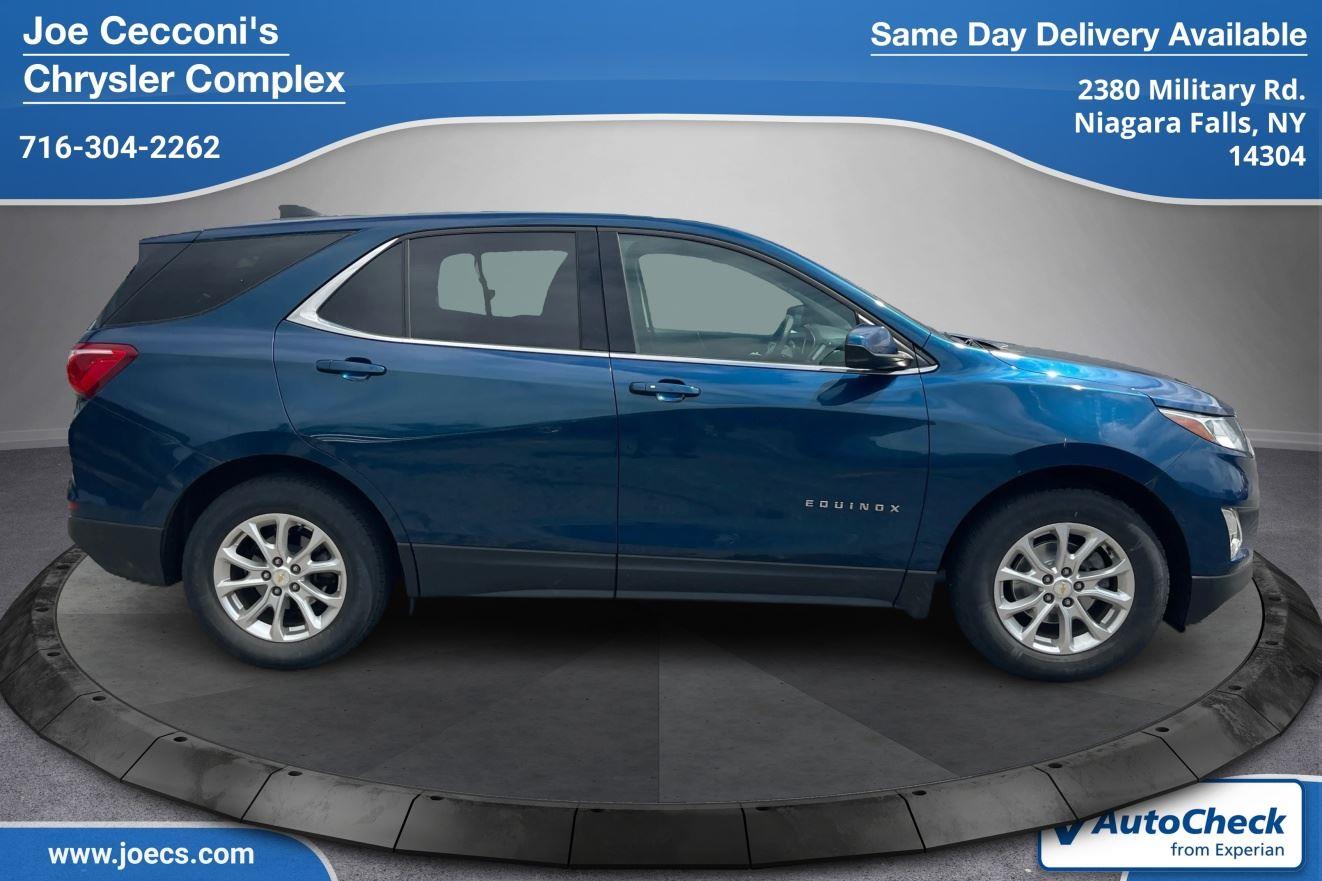 Used 2020 Chevrolet Equinox LT with VIN 2GNAXKEV8L6154118 for sale in Niagara Falls, NY